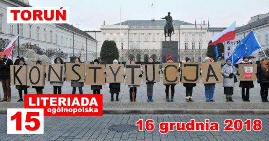 15 Ogólnopolska Literiada - Toruń - 2018.12.16
